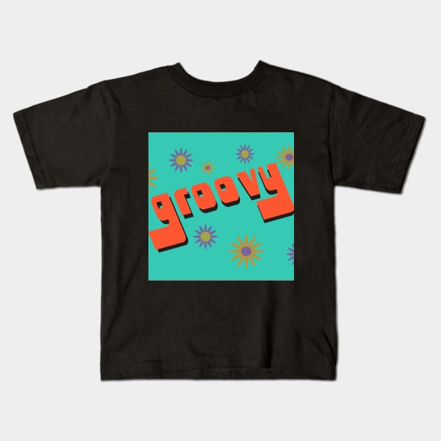 Groovy Kids T-Shirt by Cornish Artisan 